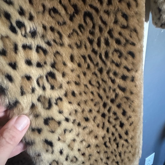 Worthington Leopard Faux Fur Jacket - Picture 4 of 8